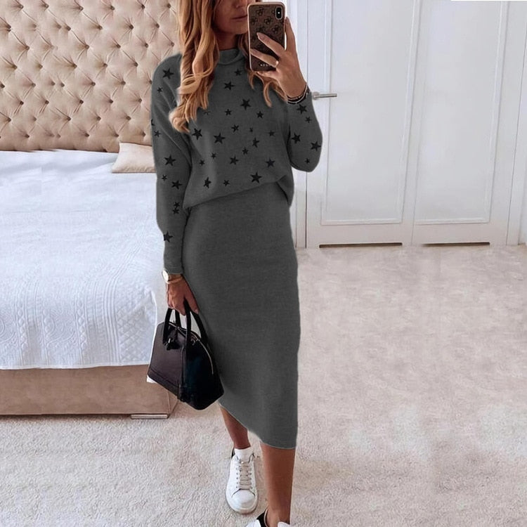 2 Piece Pencil Skirt