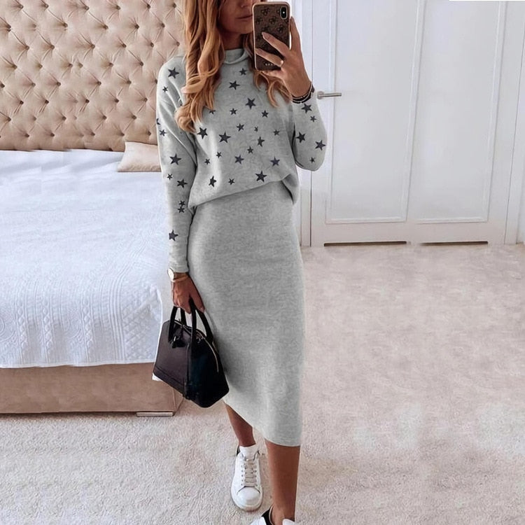 2 Piece Pencil Skirt