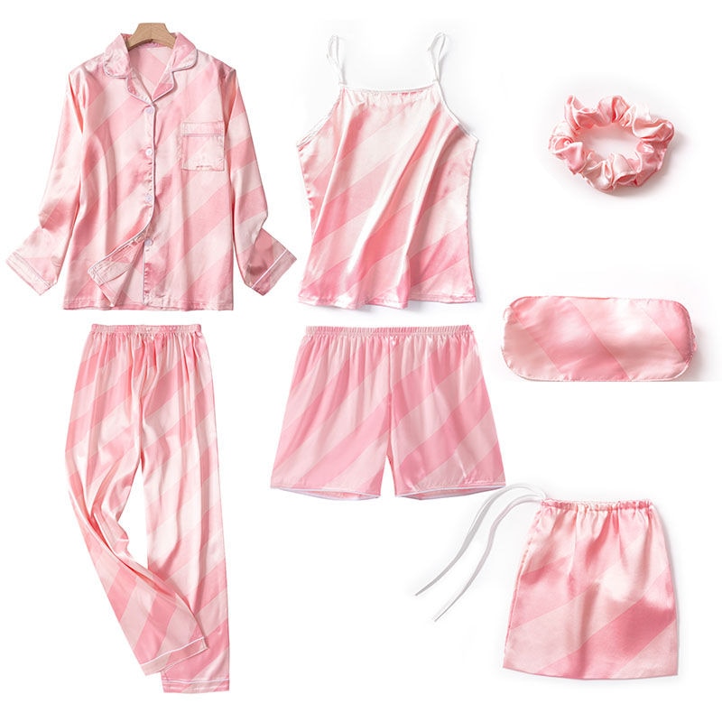 7 Pieces Set Women Pajamas