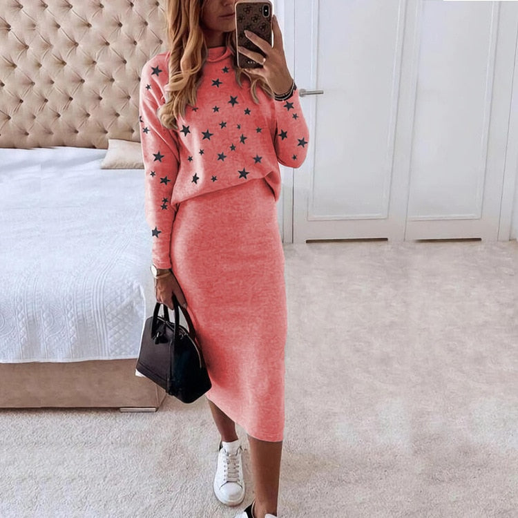 2 Piece Pencil Skirt