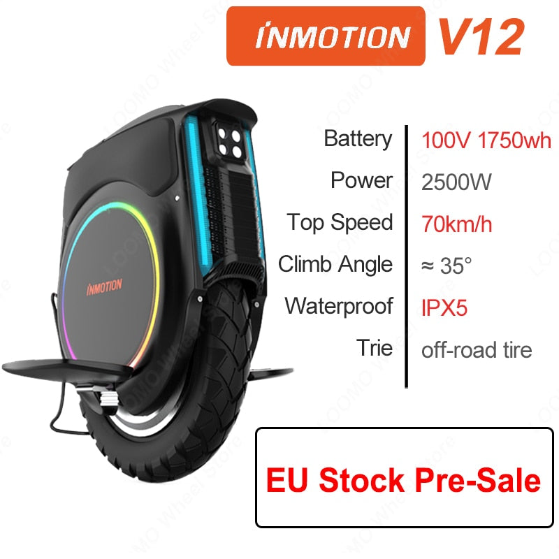 Inmotion V12 E-Unicycle