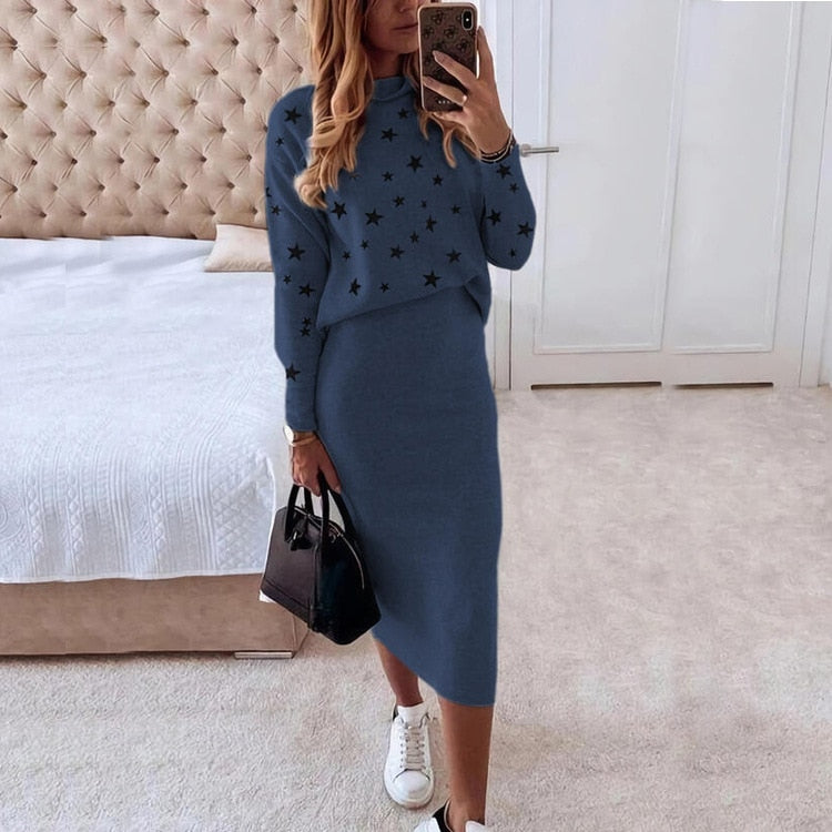 2 Piece Pencil Skirt