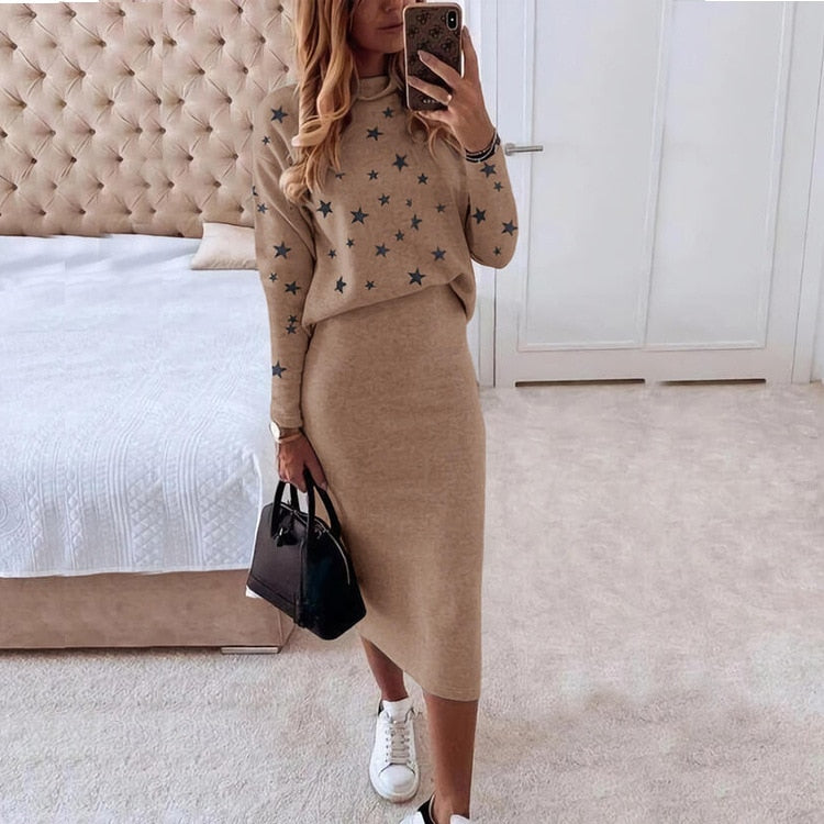 2 Piece Pencil Skirt